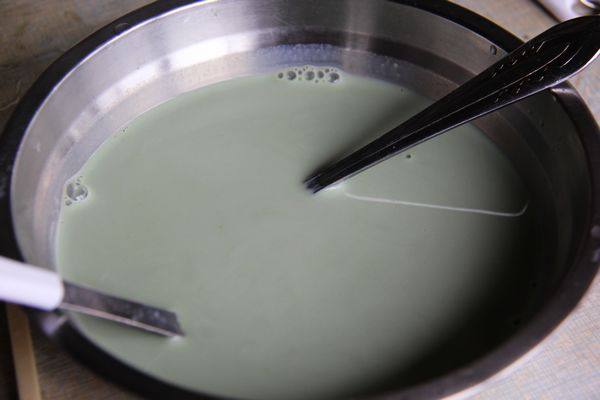 抹茶布丁步骤8