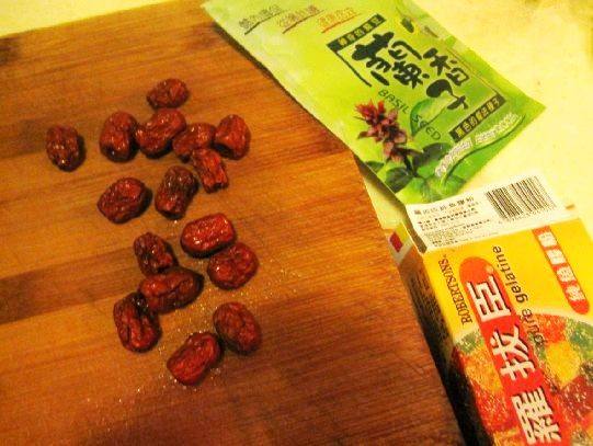 兰香子红枣果冻步骤1