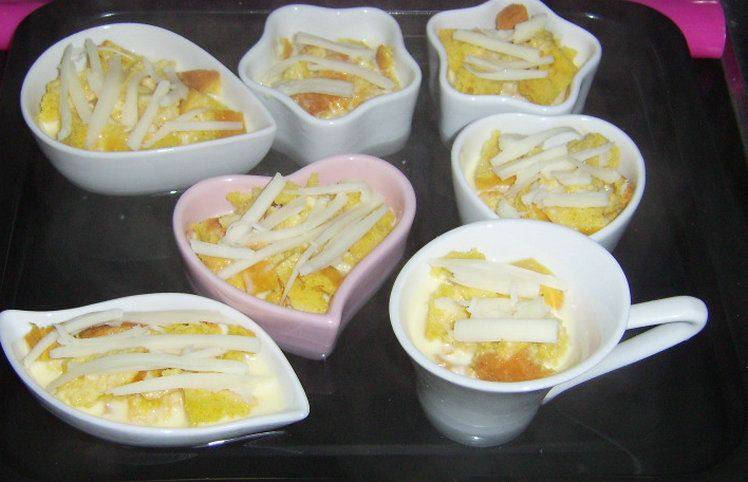胡萝卜面包布丁步骤11