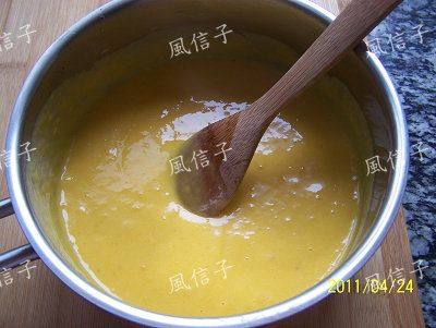 焦糖南瓜布丁步骤5