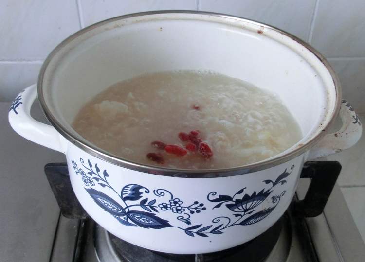 玫瑰山药醪糟羹步骤6