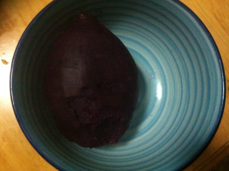 牛奶紫薯羹步骤3