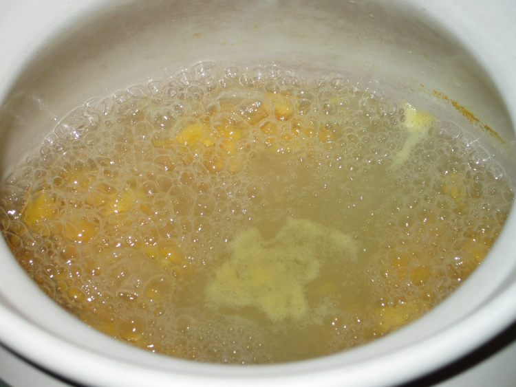红薯玉米面羹步骤5