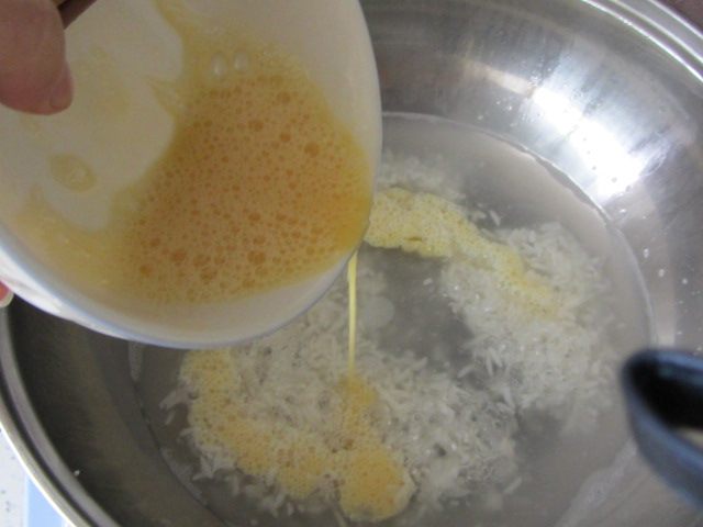 糯米酒鸡蛋花步骤6