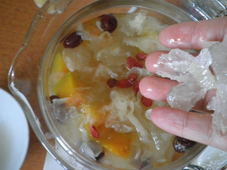 红枣南瓜银耳羹步骤10