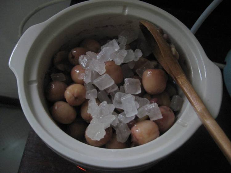 红豆莲子羹步骤5