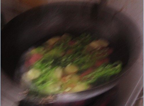 青椒豆腐羹步骤5