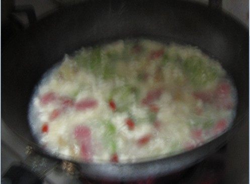青椒豆腐羹步骤7