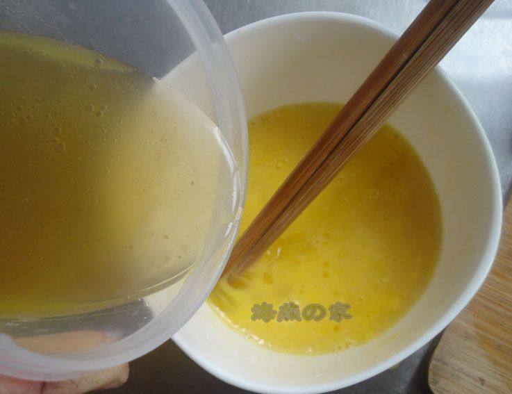 鸡汤海鲜鸡蛋羹步骤4