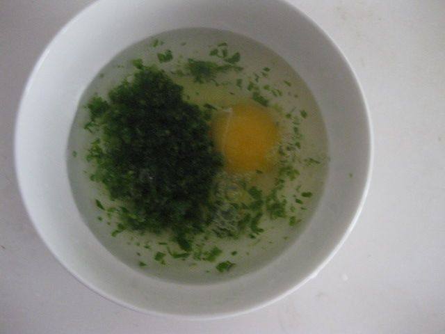 微波青菜鸡蛋羹步骤4