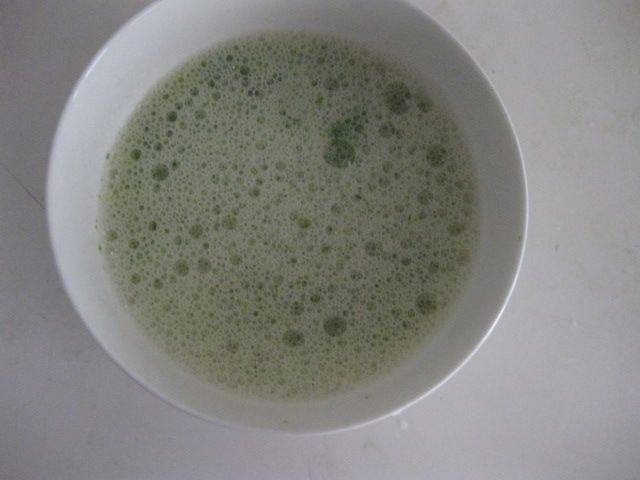 微波青菜鸡蛋羹步骤6