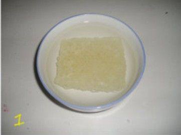 海鲜汁米粉豆泡丁菜羹步骤2