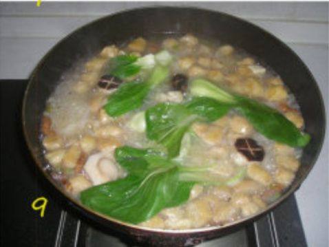 海鲜汁米粉豆泡丁菜羹步骤10
