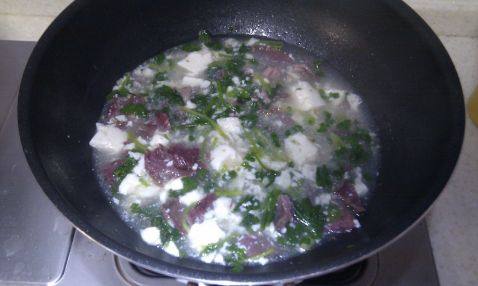 豆腐牛肉羹步骤7