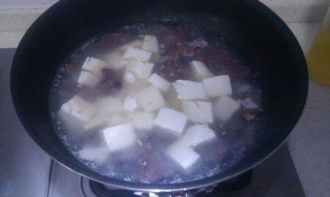 豆腐牛肉羹步骤5