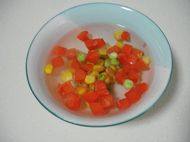 三色豆腐羹步骤3