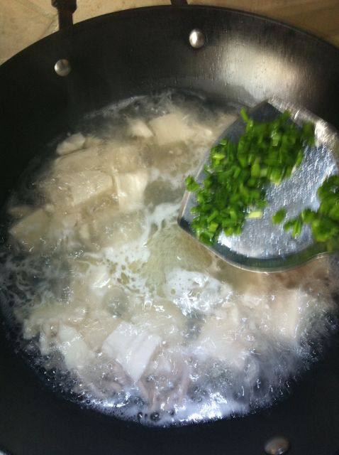 葱花豆腐羹步骤8