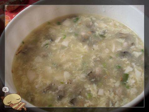 鸡蛋豆腐海蛎羹步骤5