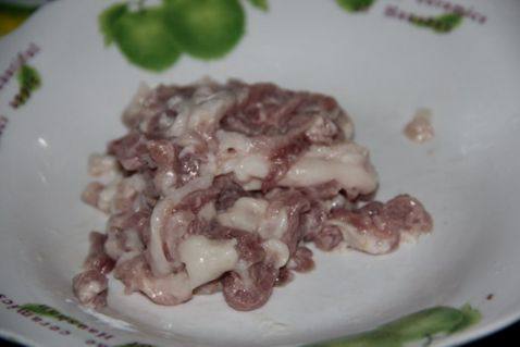 榨菜肉丝豆腐羹步骤3