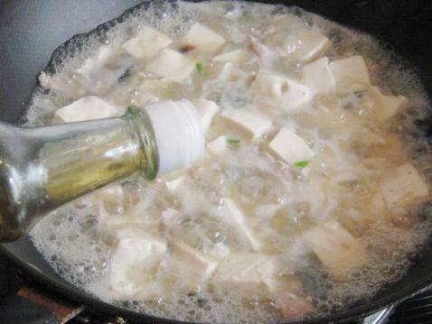 皮蛋肉丝豆腐羹步骤8