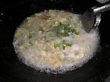 夜开花豆瓣蛋花羹 步骤7
