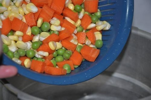 三丁肉丝羹步骤2