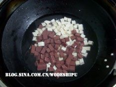 双色豆腐南瓜羹步骤3