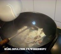 螃蟹豆腐羹步骤3