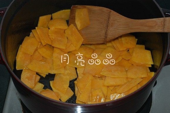 南瓜豆腐海鲜羹步骤4