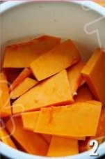 南瓜山药肉松羹步骤2