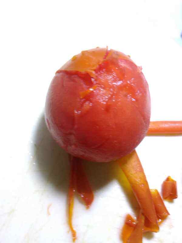 草莓西红柿汁步骤7