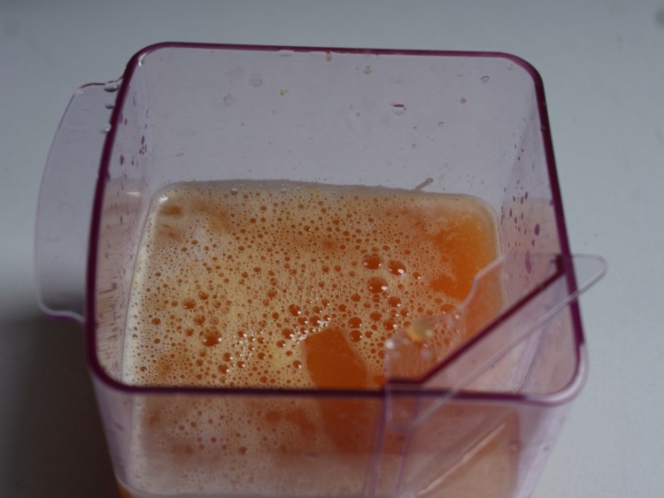 雪梨血橙汁步骤5