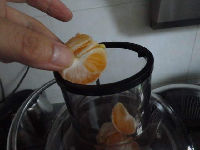橘子汁步骤4