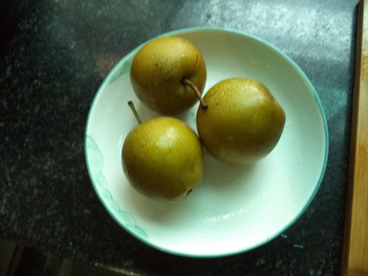 黄梨汁步骤2