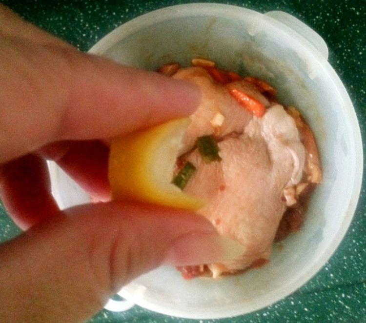 香柠煎鸭腿步骤6