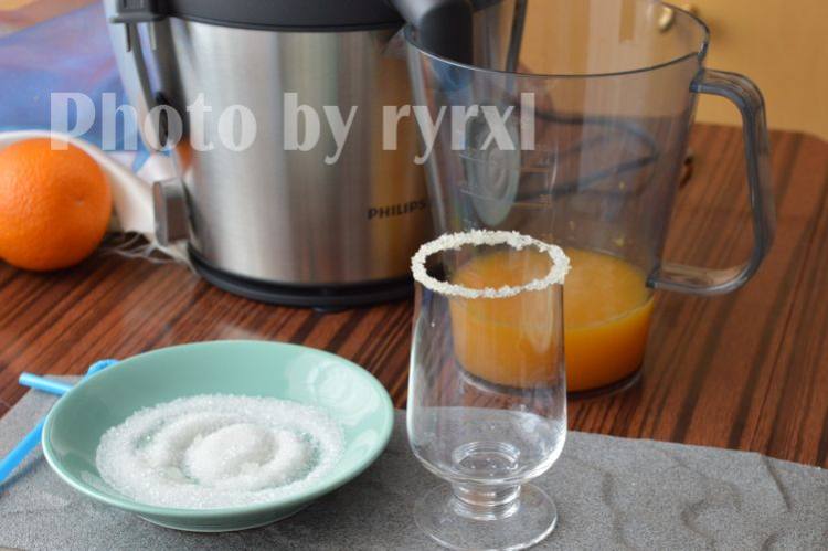 鲜榨果粒橙汁步骤5