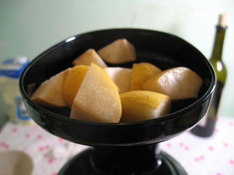 苹果菠萝梨汁步骤6