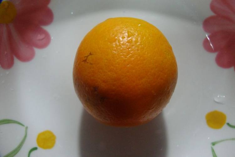 蜂蜜橙汁步骤1