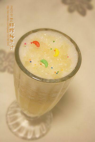 鲜榨柚子汁步骤6