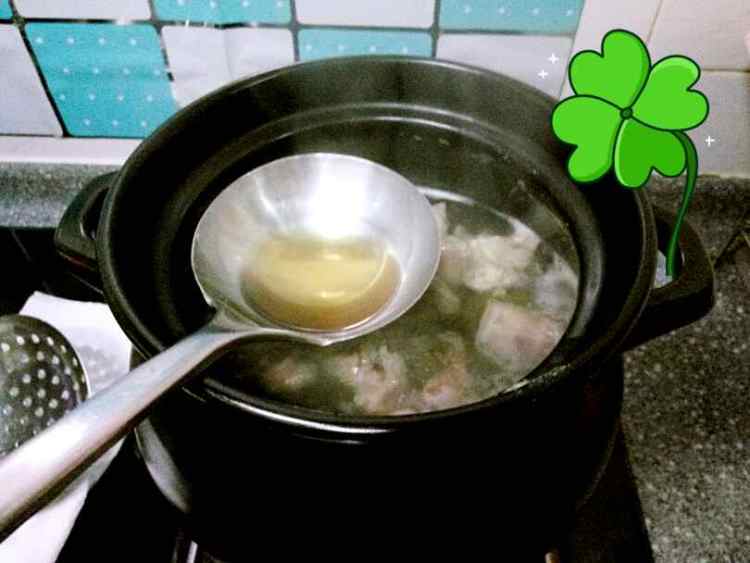清汤羊肉山药煲步骤4