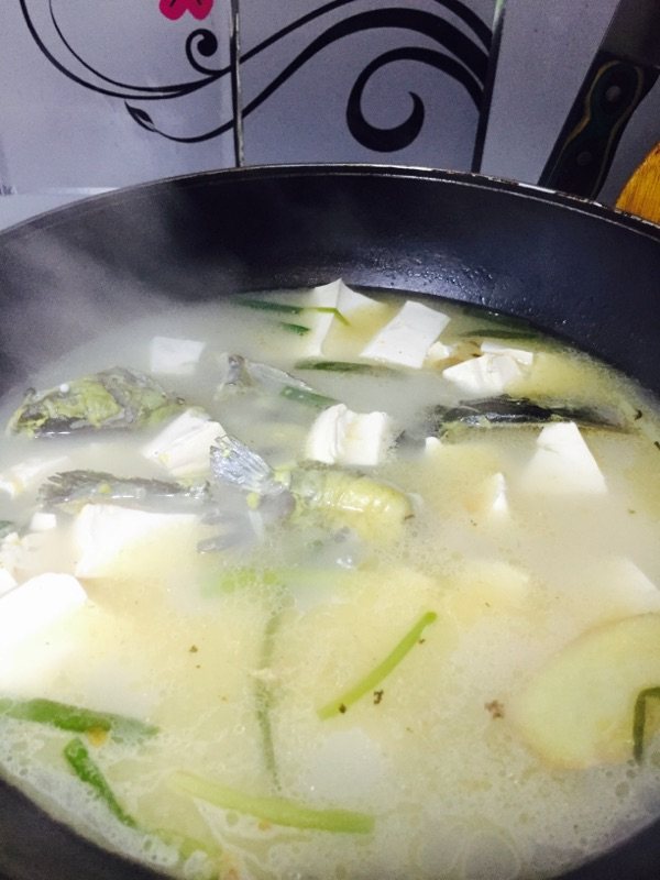 昂刺鱼豆腐汤步骤6