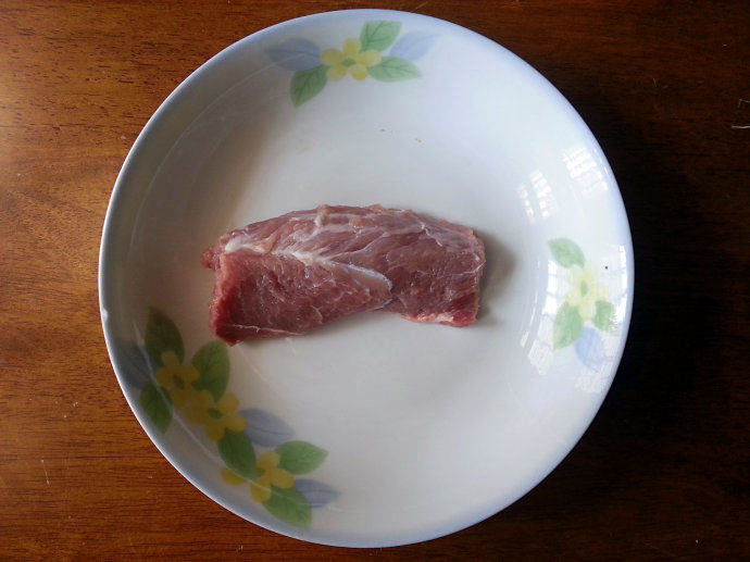 高丽参瘦肉炖品步骤1