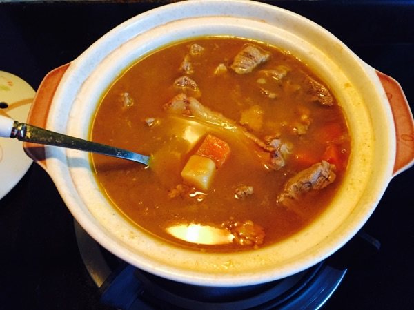 咖喱牛肉粉丝煲步骤4