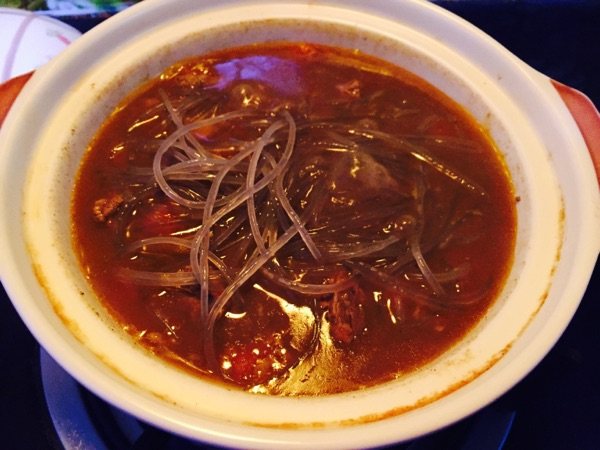 咖喱牛肉粉丝煲步骤6