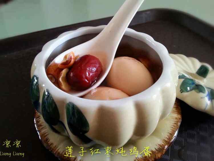 莲子红枣炖鸡蛋步骤10