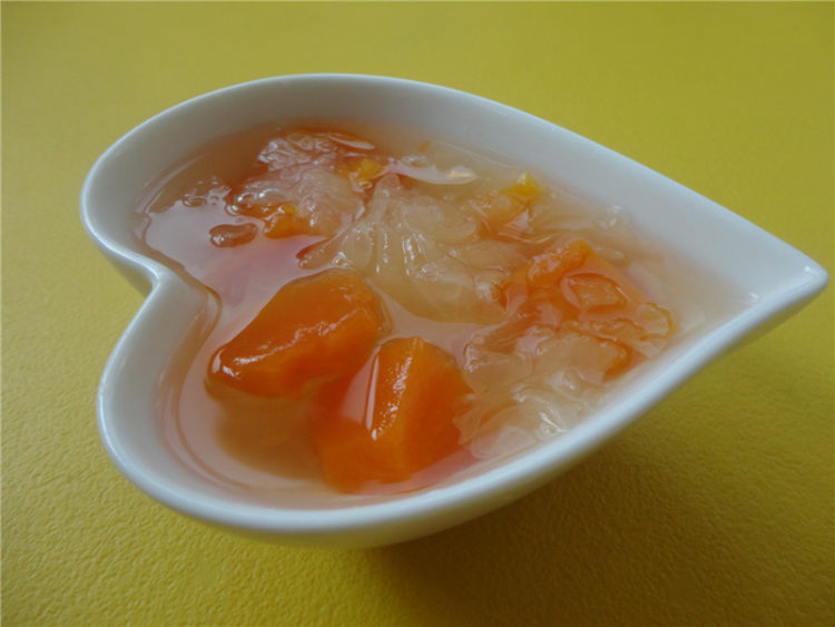 银耳木瓜羹步骤7