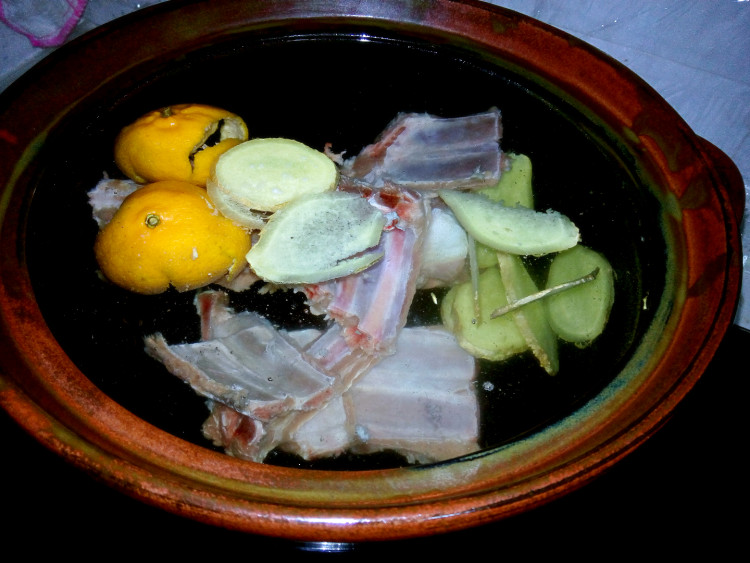 新疆手抓肉——恰玛古步骤2