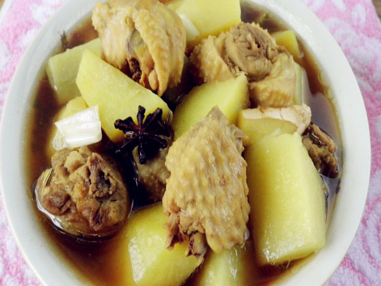 红烧土豆炖小鸡步骤13