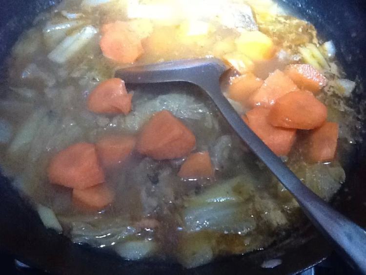 羊肉炖酸菜步骤15