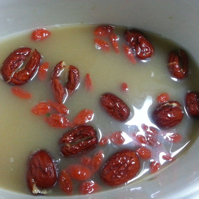 红枣阿胶炖鸡步骤6